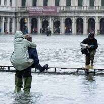 ונציה מסמלת את התנוונותה ואת שקיעתה של אירופה. פיאצה סן מרקו, ונציה, 2019. | שאטרסטוק