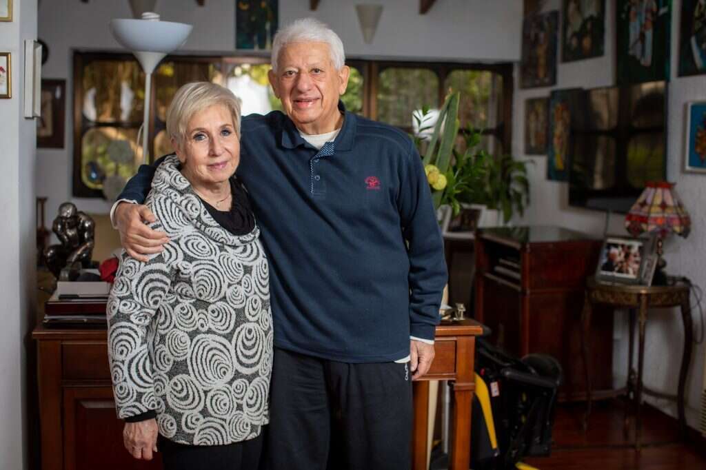 רוברט דסה ואשתו דינה. | אריק סולטן