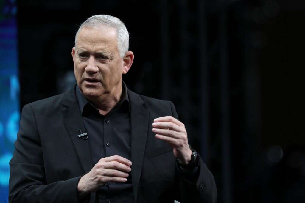 שר הביטחון בני גנץ. | EPA