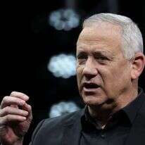 בני גנץ. | EPA