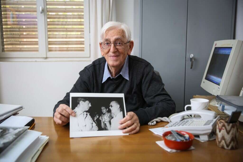 ד"ר מרדכי בר-און ז"ל. | הדס פרוש פלאש90