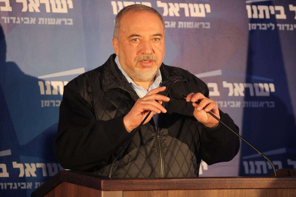 אביגדור ליברמן. | יהונתן שאול