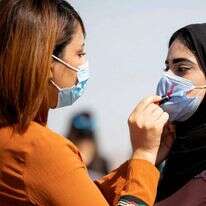 מחאה במסגרת יום האישה הבינלאומי, עיראק. | AFP