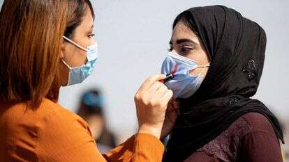 מחאה במסגרת יום האישה הבינלאומי, עיראק. | AFP