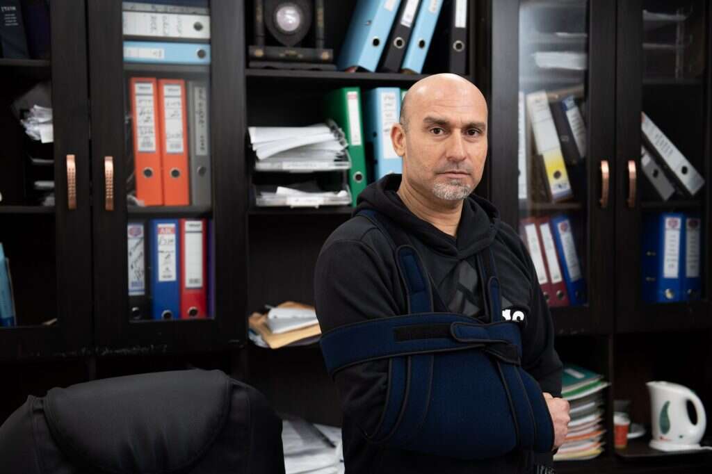 עו"ד כאיד סלאמה, יועמ"ש עיריית קלנסווה. | שריה דיאמנט