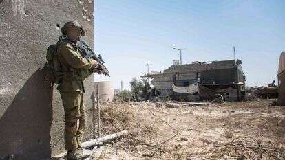 לוחם צה"ל בעזה במבצע צוק איתן. | דובר צה"ל