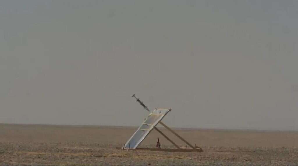 הפצמר חודר. | אגף דוברות והסברה, משרד הביטחון