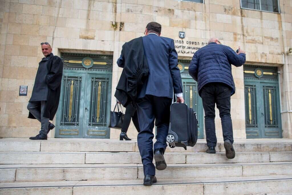 בית המשפט המחוזי בירושלים. למצולמים אין קשר לכתבה. | אורן בן חקון