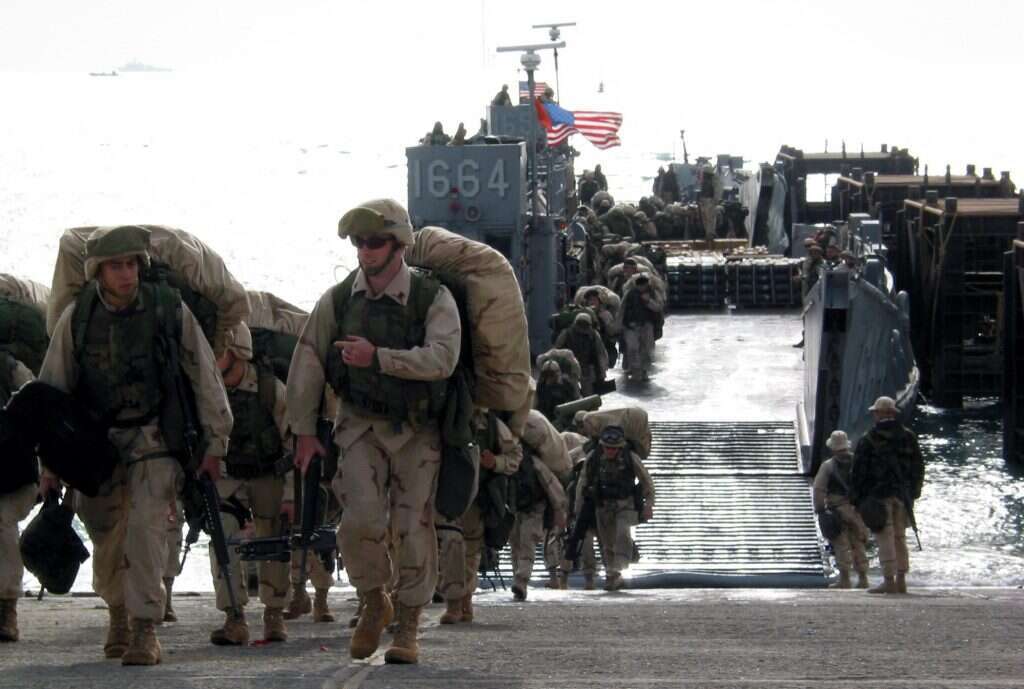 הותירה אחריה ואקום שלטוני. הפלישה האמריקנית לעיראק ב-2003 | AFP