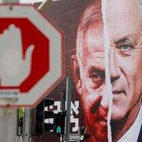 נתניהו וגנץ. | AFP