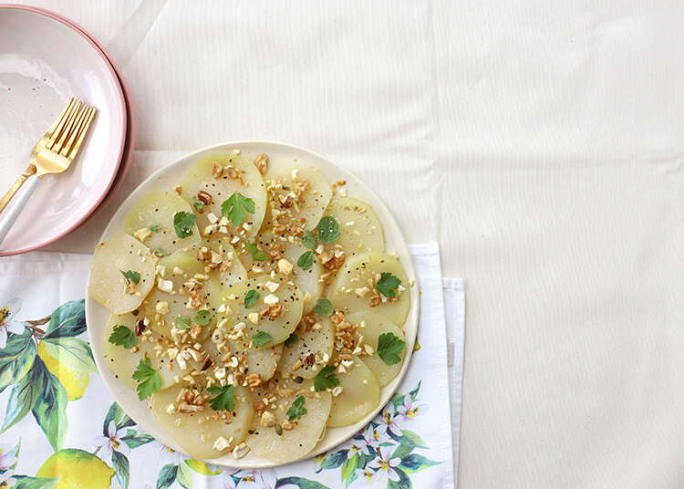 קולורבי אפוי בתנור. | אפרת ליכטנשטט