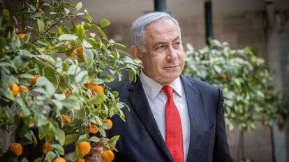 בנימין נתניהו, אתמול. | יונתן זינדל/פלאש90