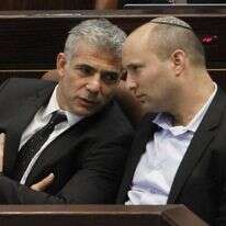 בנט ולפיד ב־ 2013. | מרים אלסטר, פלאש 90