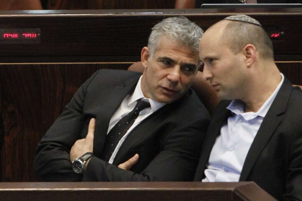 בנט ולפיד ב־ 2013. | מרים אלסטר, פלאש 90