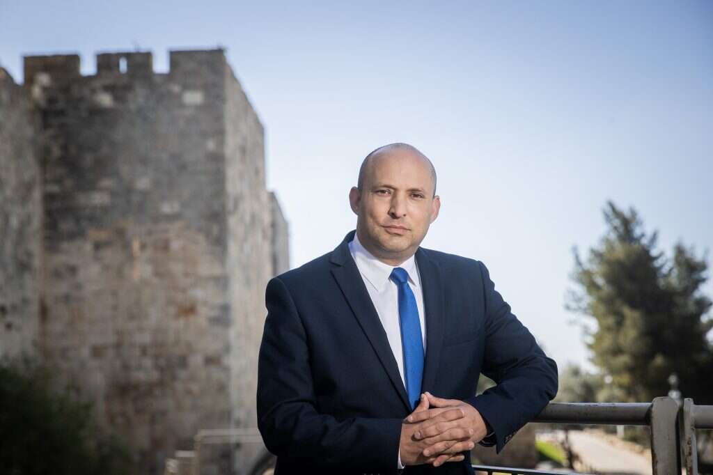 "אני מתעקש לבוא בצורה חיובית, גם אם יש לזה מחירים". בנט. | יונתן זינדל, פלאש 90