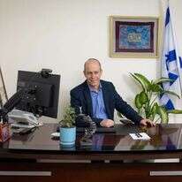 פרופ' חיים שקד, נשיא האקדמית חמדת, מכללה דתית לחינוך בשדות־נגב. | אריק סולטן