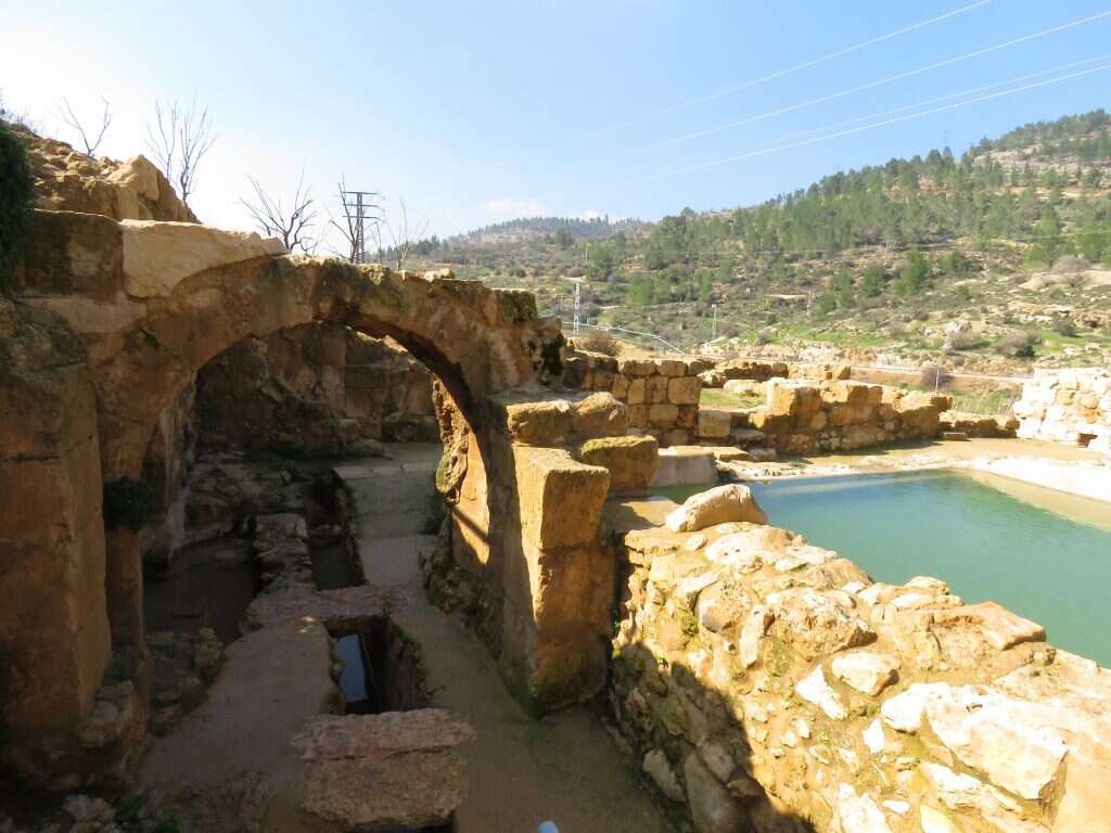 אתר עין חניה, גן לאומי נחל רפאים. | יניב כהן, רשות הטבע והגנים