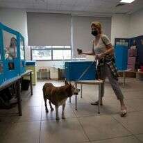 בחירות בתל אביב. | EPA בחירות בתל אביב. | EPA