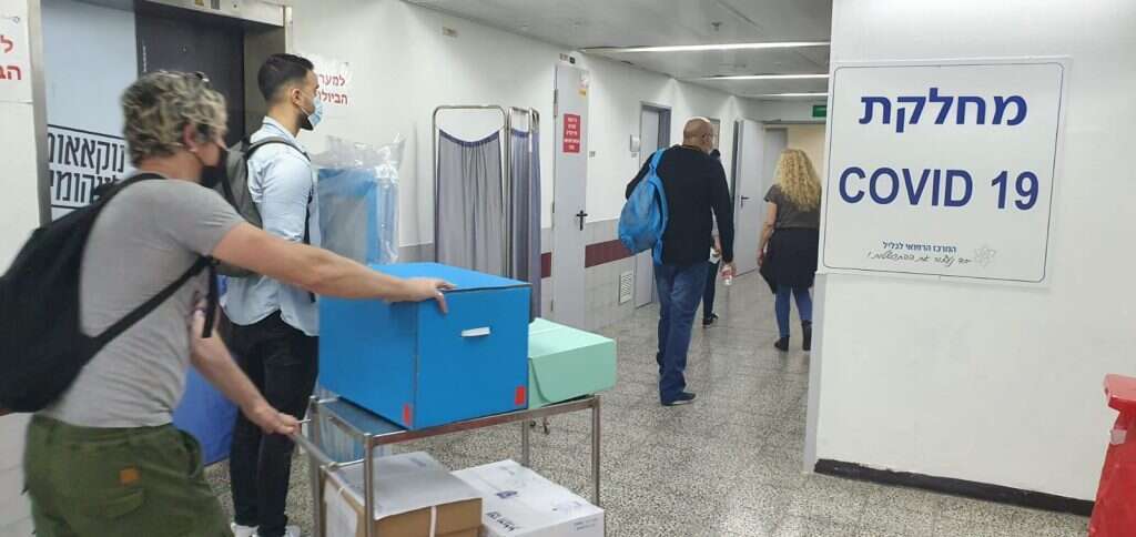 ההצבעה בבית החולים לגליל המערבי. | יאיר קראוס