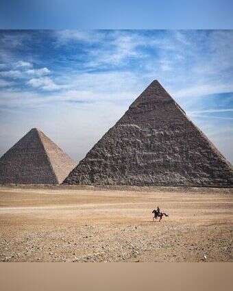 הפירמידות במצרים. | AFP