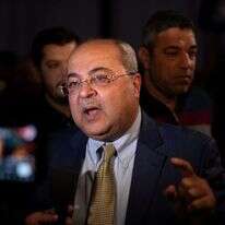 אחמד טיבי. | AFP