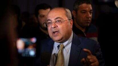 אחמד טיבי. | AFP