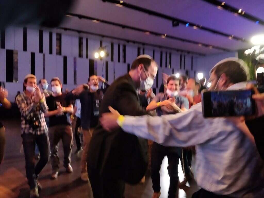 שמחה במטה סמוטריץ'. | הודיה כריש חזוני