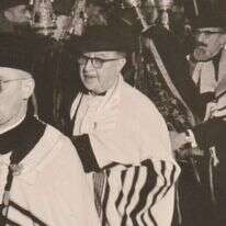 הרב יוסף בלוך ביום הולדתו ה־90, 1965