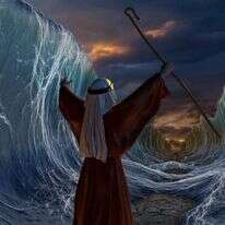 קריעת ים סוף. איור:  שאטרסטוק