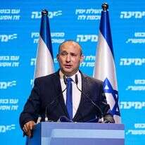 נפתלי בנט בליל הבחירות. | אבישג שאר-ישוב