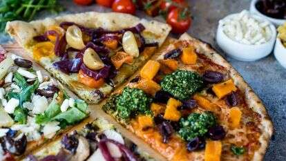 פיצה במסעדת Kazze בירושלים. | חנה טייב