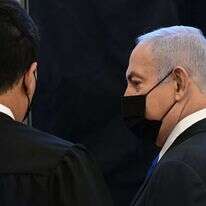 ראש הממשלה בנימין נתניהו בפתיחת משפטו. | ראובן קסטרו