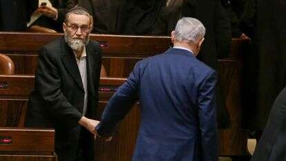 גפני ונתניהו. | אורן בן חקון