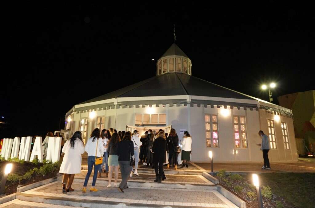 אוהל האירועים החדש שיארח את חגיגת המימונה. | יחצ