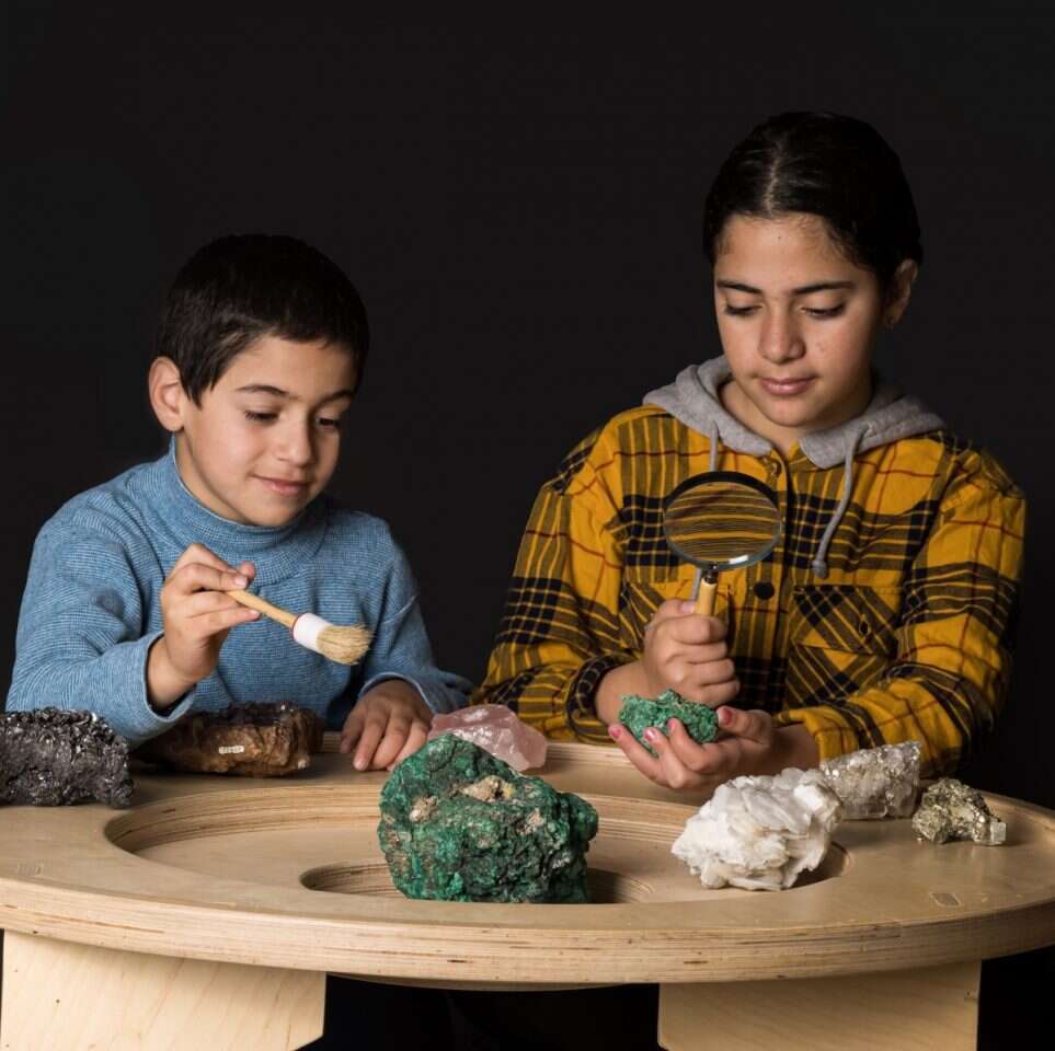 אוצרות האדמה, מוזיאון המדע ירושלים. | יונתן בן חיים