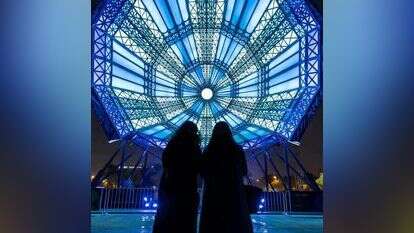 נשים בפסטיבל אמנות בריאד, לפני כשבועיים. | AFP