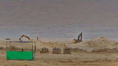 פרויקט פינוי מוקשים לטובת הסבה לחקלאות בבקעת הירדן. | אגף דוברות והסברה, משרד הביטחון