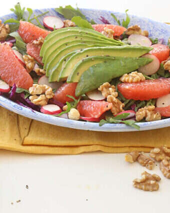 סלט של סוף החורף בוויניגרט הדרים. | אפרת ליכטנשטט סלט של סוף החורף בוויניגרט הדרים. | אפרת ליכטנשטט