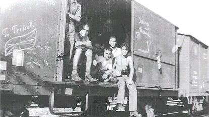 היהודים הפכו לכדור משחק בין המעצמות. ניצולים בדרכם חזרה ללוב באדיבות מרכז מורשת יהודי לוב