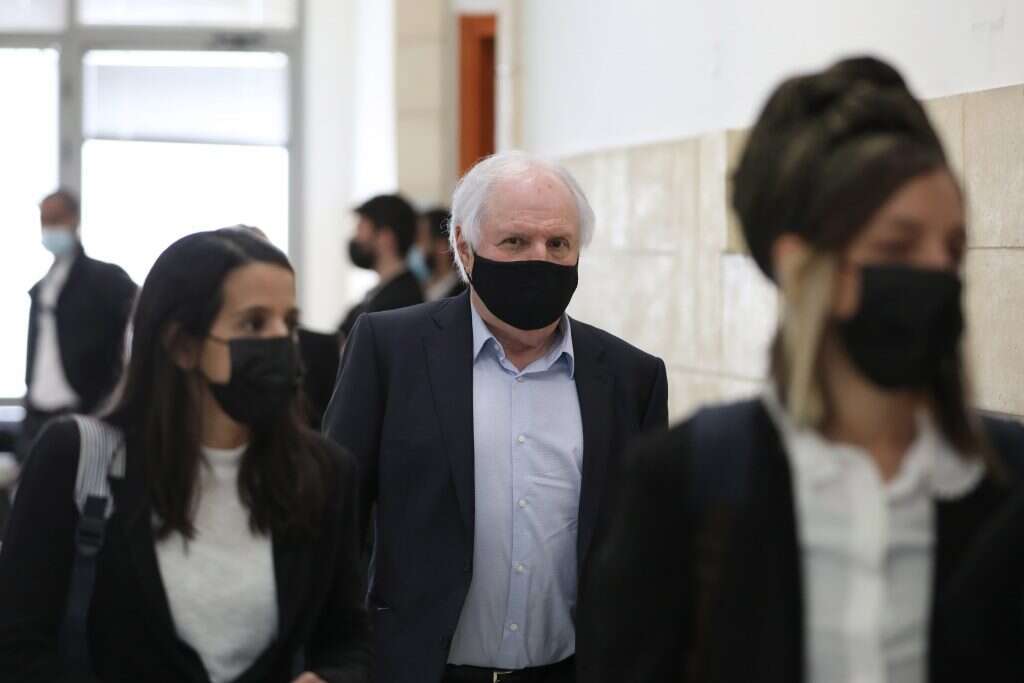 שאול אלוביץ' בבית המשפט. | EPA