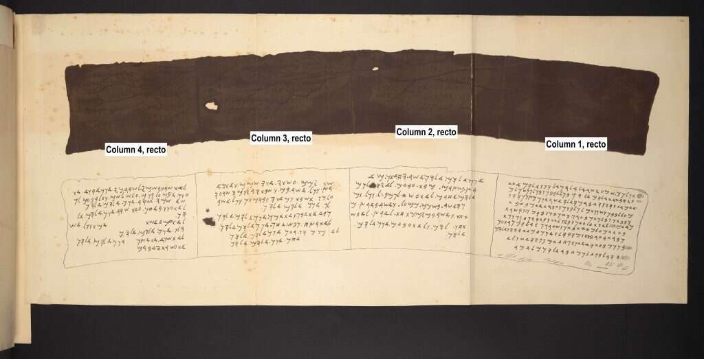 אי הבנות, סימני שאלה וטעויות פרשנות. מחברותיו של שפירא, שבהן ניסה לפענח את המגילה | פרופ' עידן דרשוביץ, באדיבות הספרייה הממלכתית של ברלין אי הבנות, סימני שאלה וטעויות פרשנות. מחברותיו של שפירא, שבהן ניסה לפענח את המגילה | פרופ' עידן דרשוביץ, באדיבות הספרייה הממלכתית של ברלין