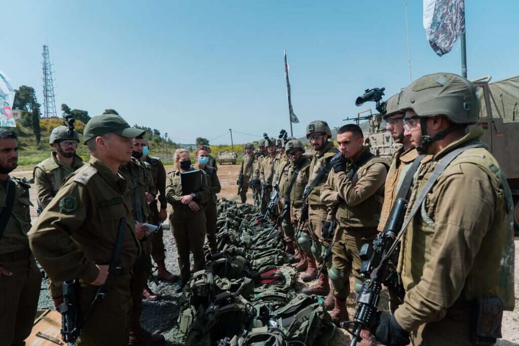 ביקורת הכוחות בשטח במסגרת תוכנית "הגדוד כאתרוג". | דובר צה"ל