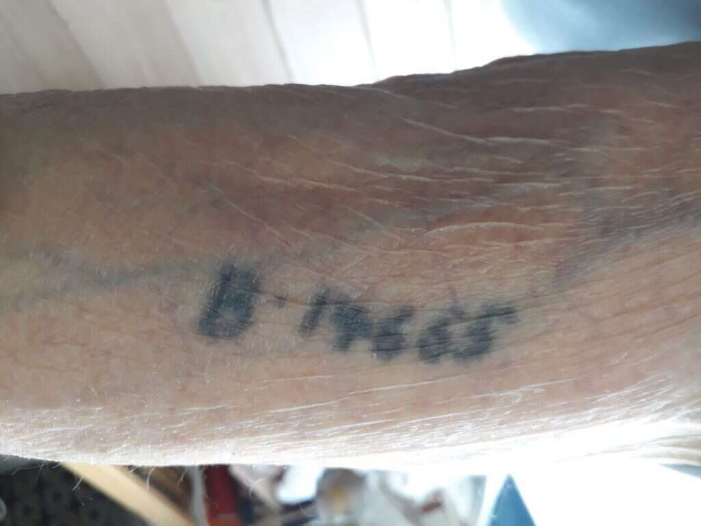 B14665. המספר של ידו של אביגדור. | באדיבות המשפחה