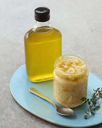 ממרח קונפי שום ובונוס: שמן שום. | אפרת ליכטנשטט