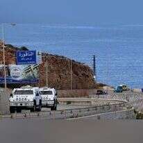 כוח יוניפי"ל בנאקורה בגבול ישראל־לבנון. | AFP