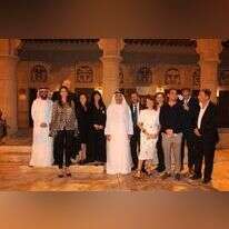 טקס יום השואה בדובאי. | באדיבות המוזיאון מפגש התרבויות דובאי