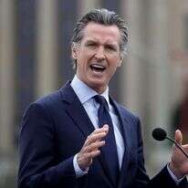 מושל קליפורניה, גווין ניוסום. | AFP