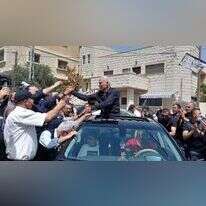 החגיגות בבאקה־אל־גרבייה, ביום שני בשבוע שעבר.