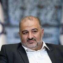 יו"ר רע"מ מנסור עבאס. | AFP יו"ר רע"מ מנסור עבאס. | AFP