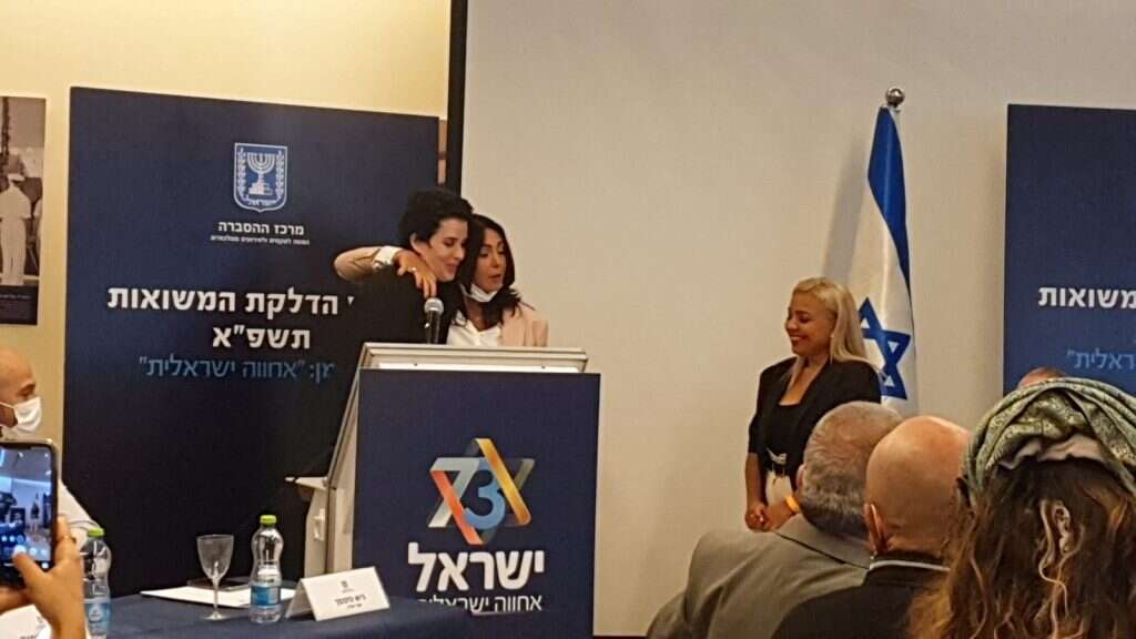 מירי רגב עם שירה איסקוב. | עטרה גרמן